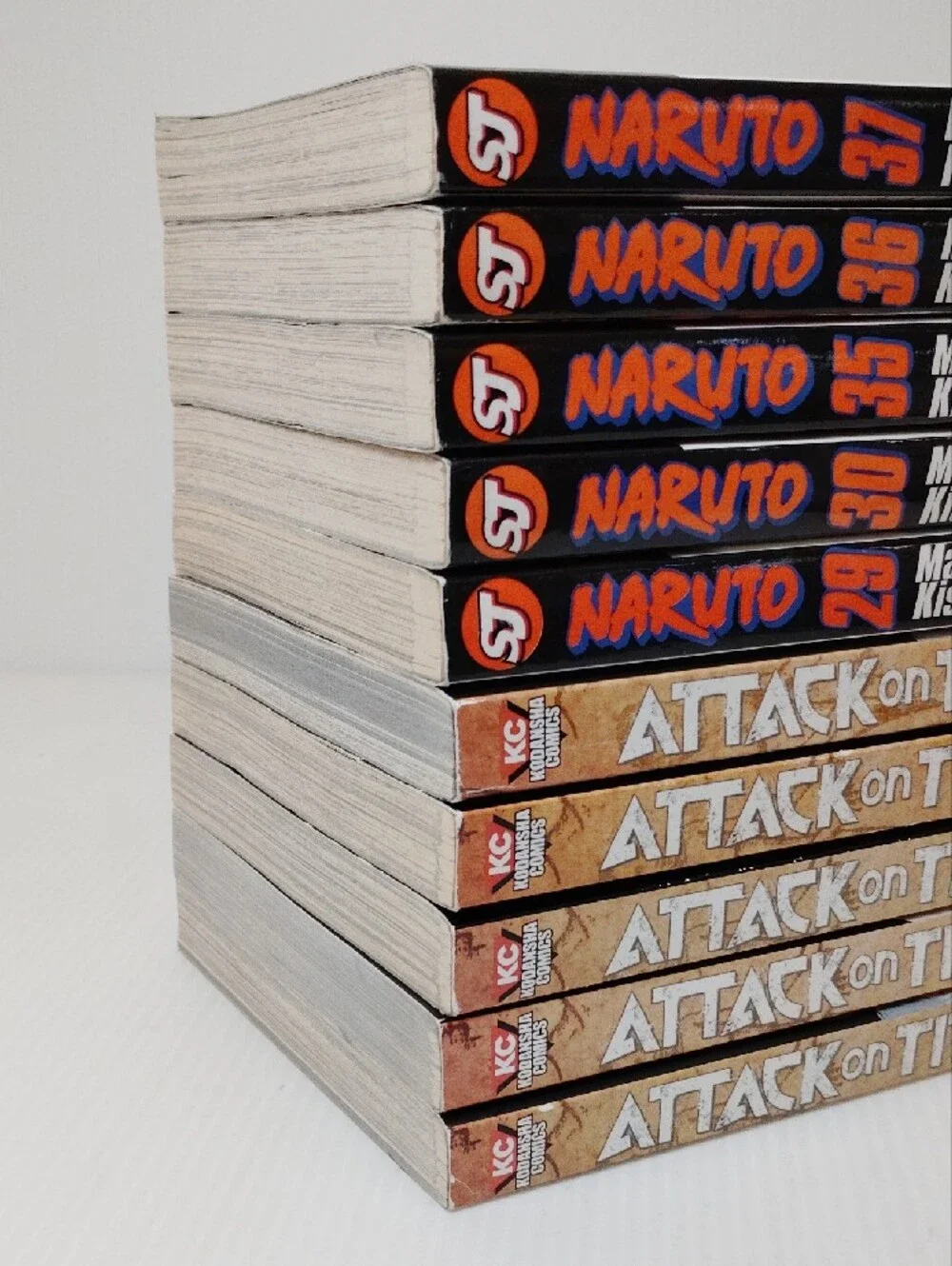 Naruto & Attack on Titan Manga Bundle!